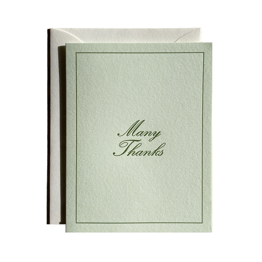 Many Thanks No. 35