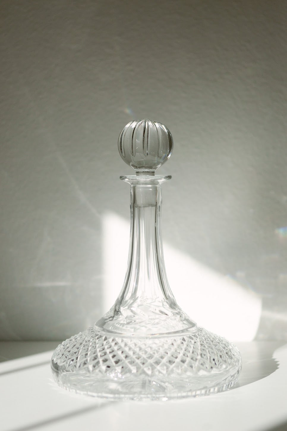 Galway Crystal Ships Decanter