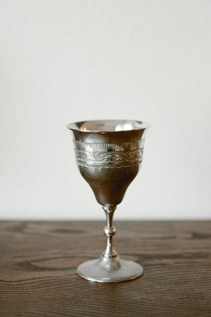 Silver Engraved Cup