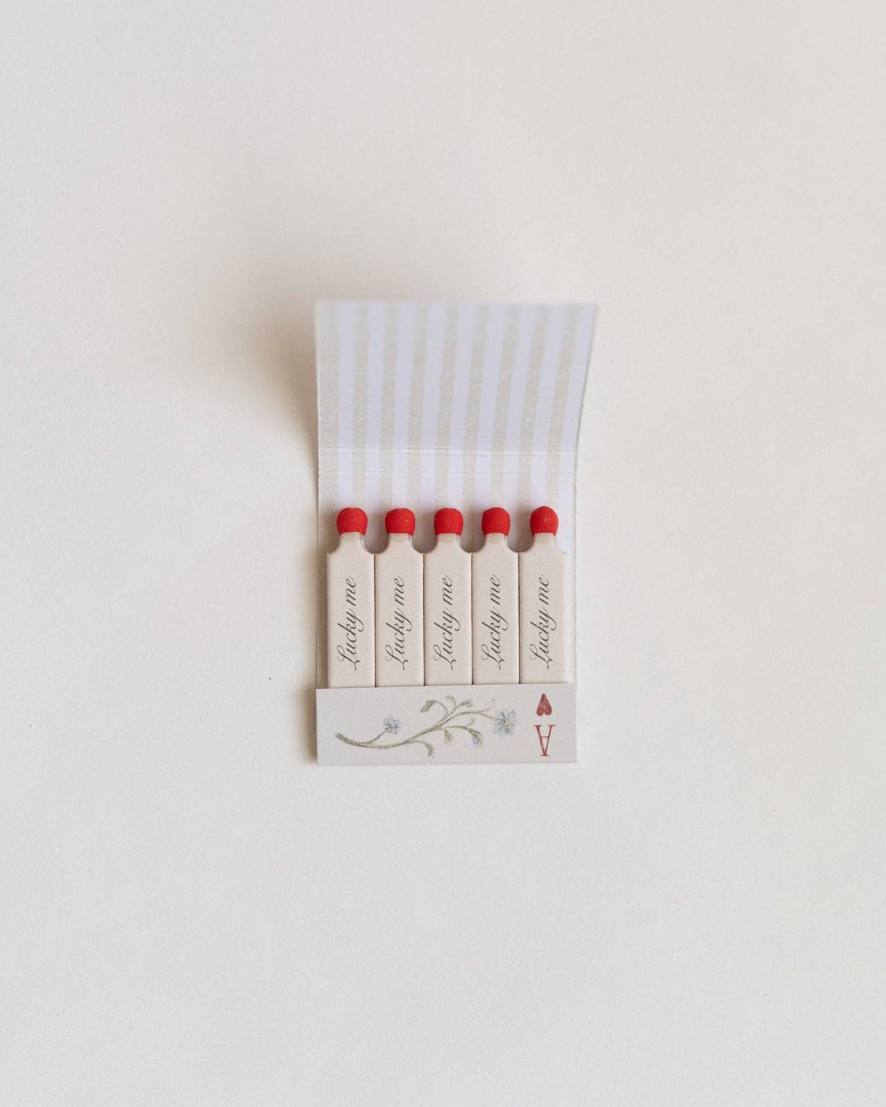 Ace of Hearts Matchbook - IDYLL MANOR
