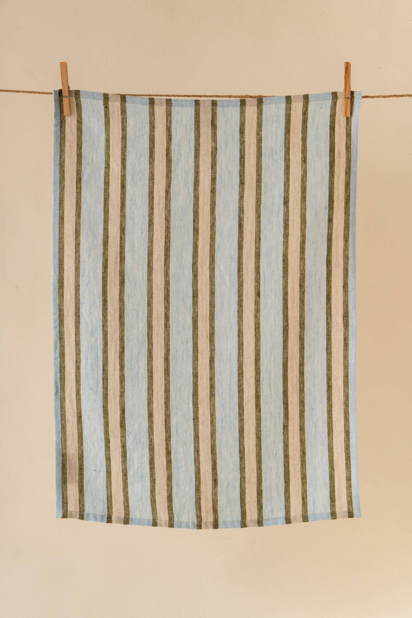 Linen Sylph Kitchen Towel | Brown - IDYLL MANOR