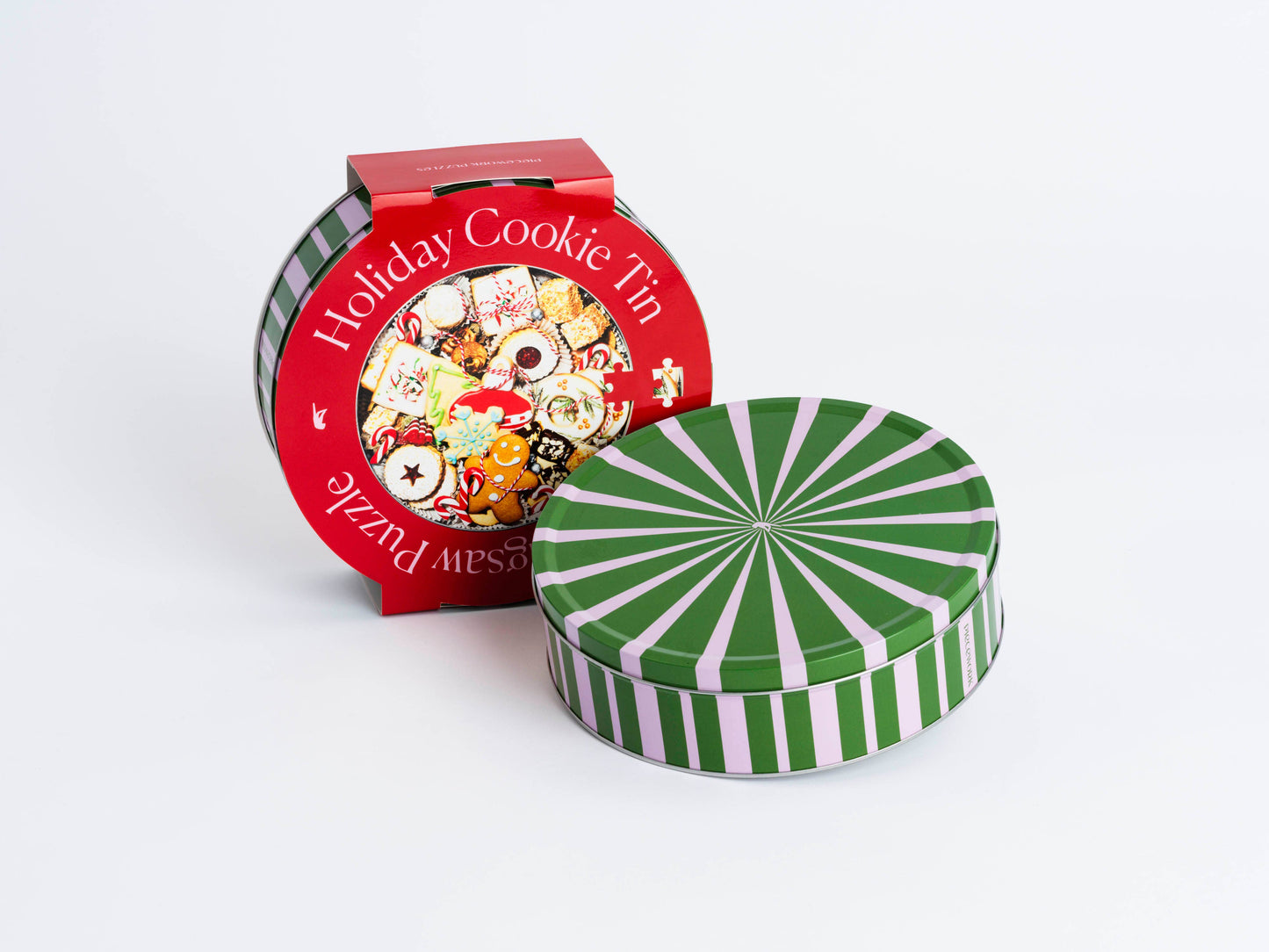 Holiday Cookie Tin Puzzle