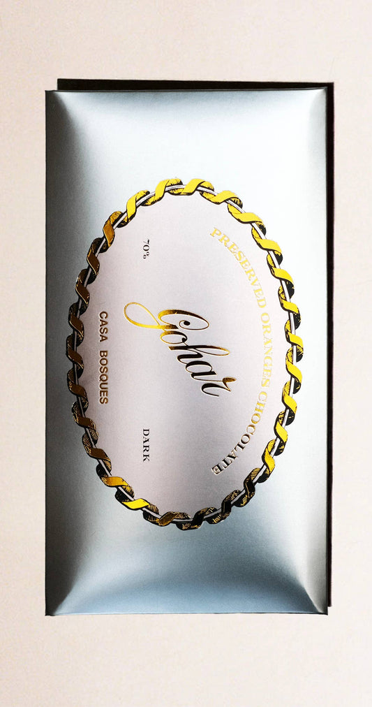 PRESERVED ORANGES DARK CHOCOLATE: GOHAR WORLD & CBB. - IDYLL MANOR