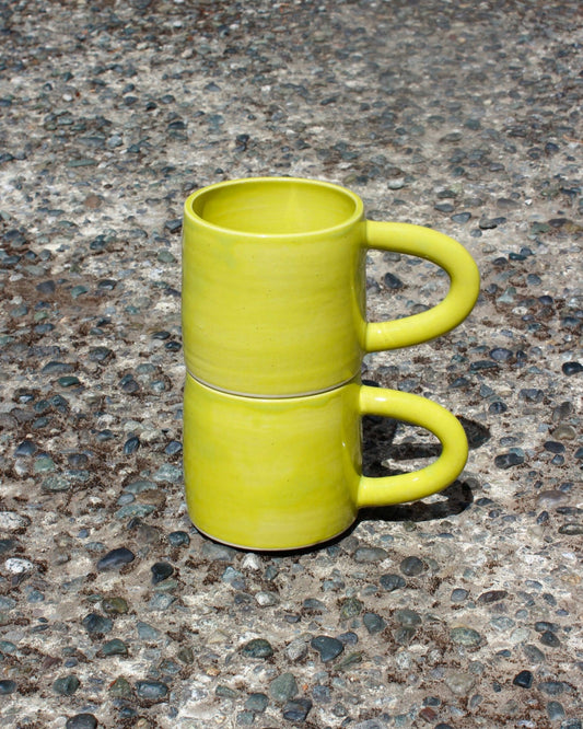 Handmade Ceramic Mug | Chartreuse - IDYLL MANOR