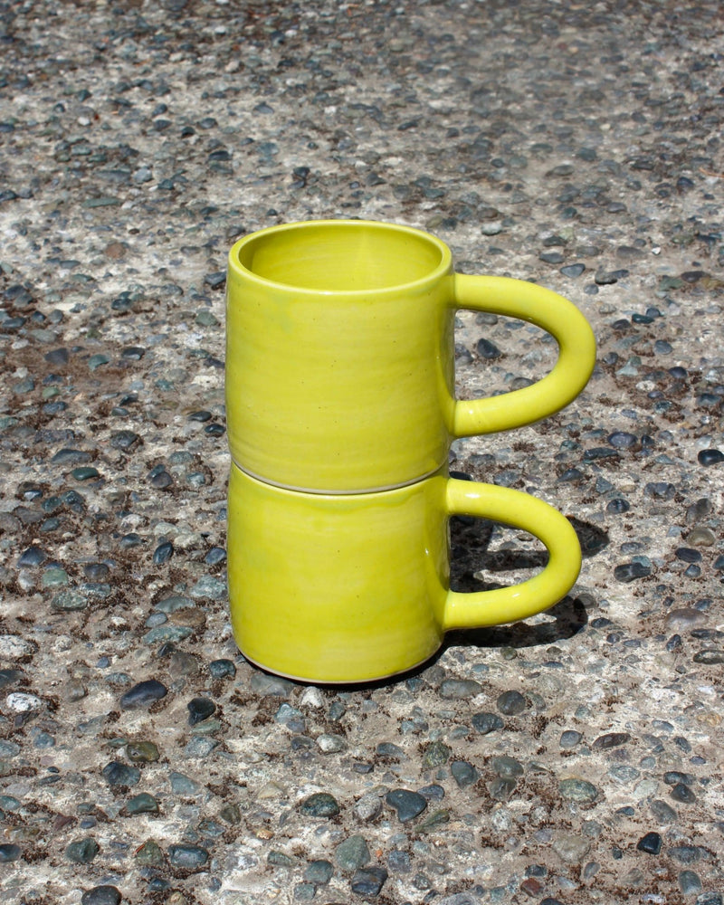 Handmade Ceramic Mug | Chartreuse - IDYLL MANOR