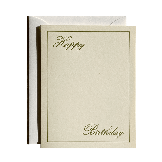 Happy Birthday No. 35 - IDYLL MANOR