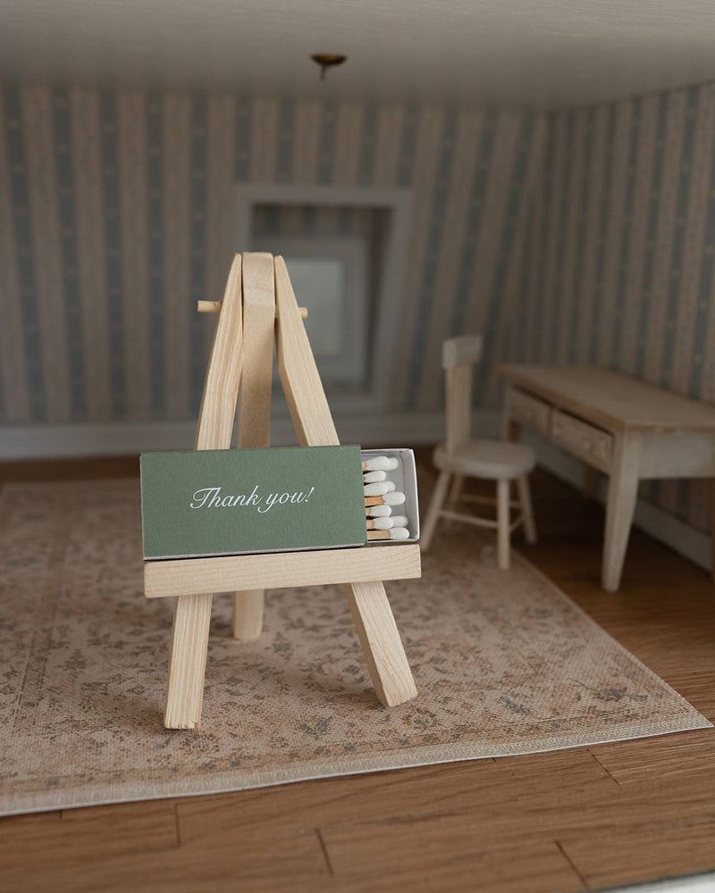 Thank You Matchbox - IDYLL MANOR