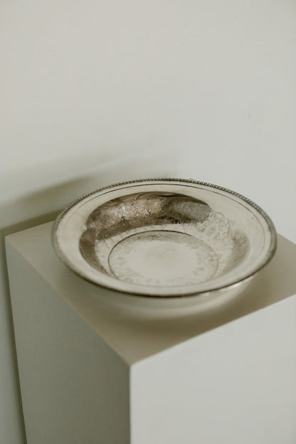 Silver Serving Bowl