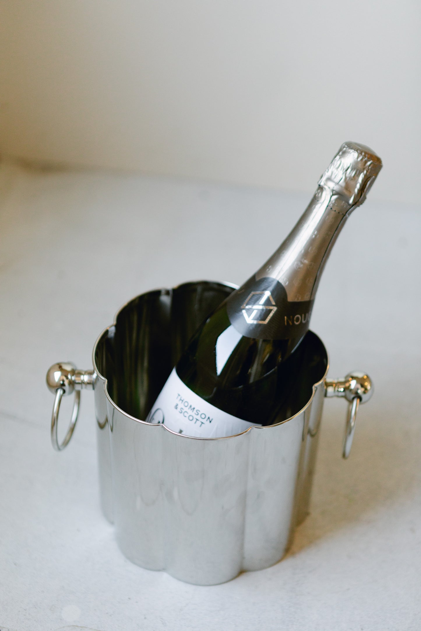 Scalloped Ice Bucket