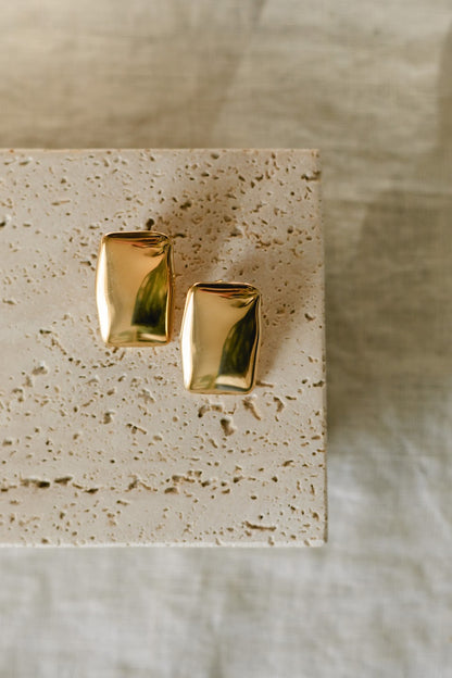 Square Stud Earrings