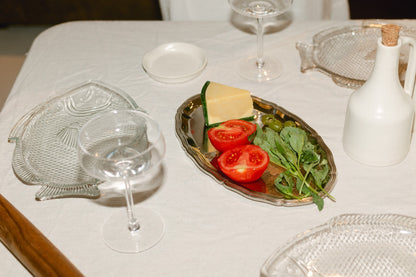 Found Silver French Serving Tray