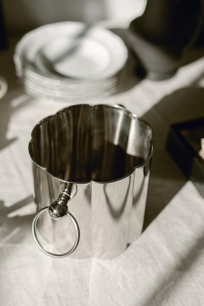 Scalloped Ice Bucket