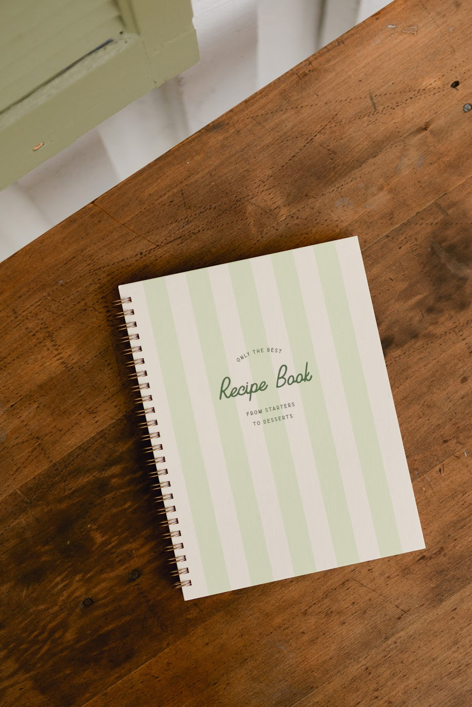 Striped Heirloom Recipe Book