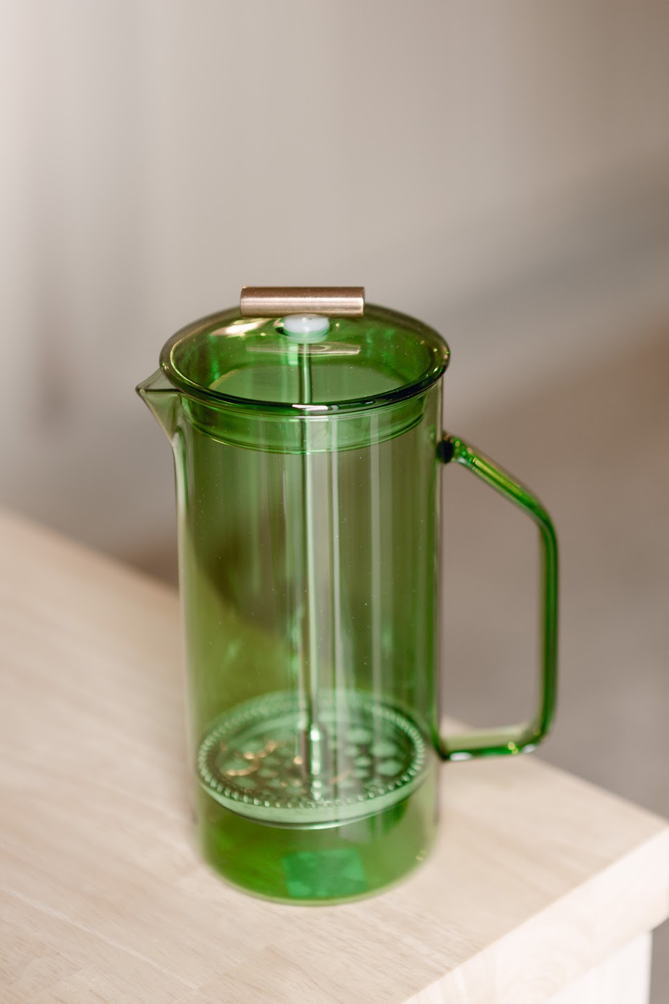 Verde Glass French Press