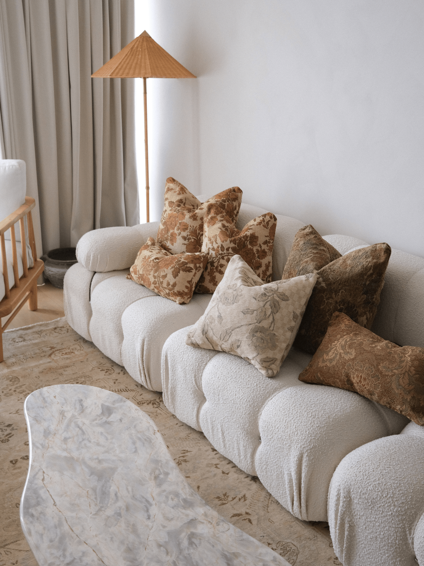 Sylvie Tapestry Pillow cover | 22 x 22 - IDYLL MANOR