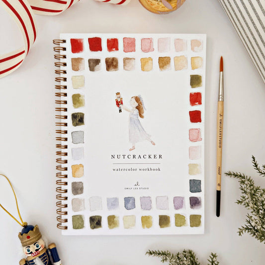 Nutcracker Watercolor Workbook - IDYLL MANOR