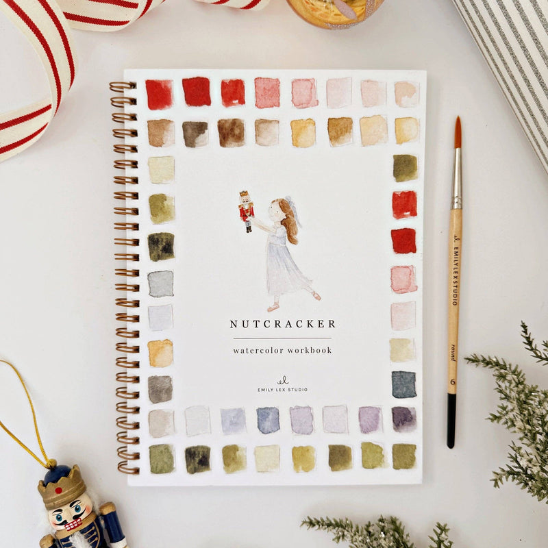 Nutcracker Watercolor Workbook - IDYLL MANOR