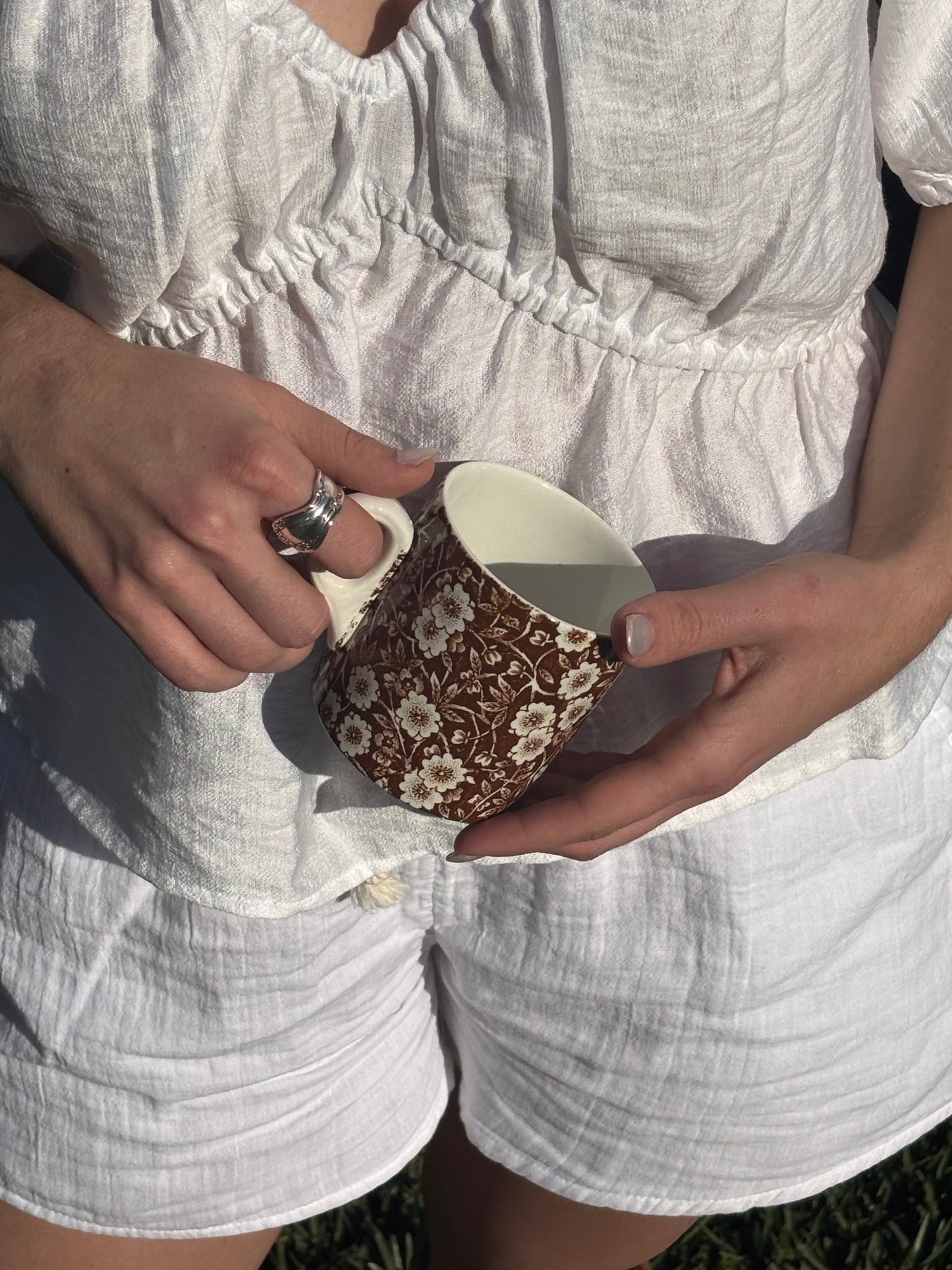 Calico Mug | Staffordshire England - IDYLL MANOR