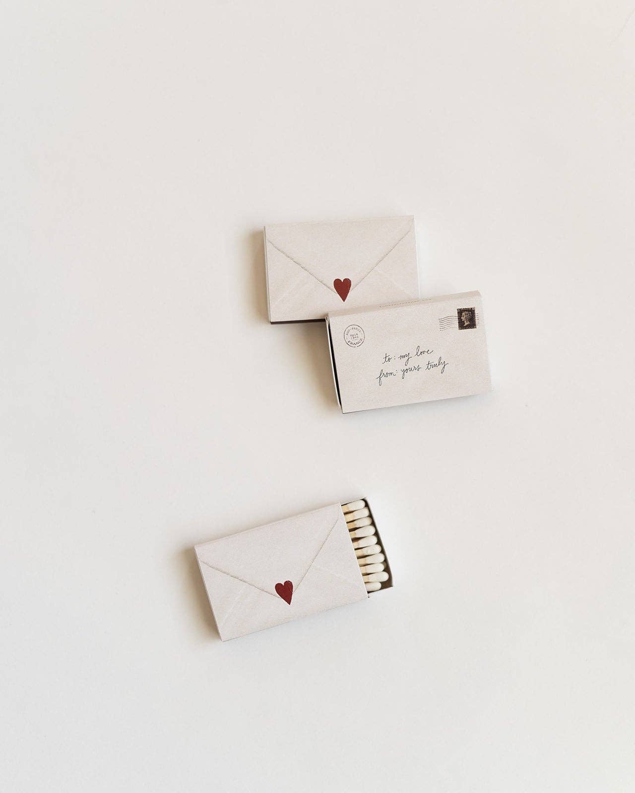 Love Letter Matchbox - IDYLL MANOR
