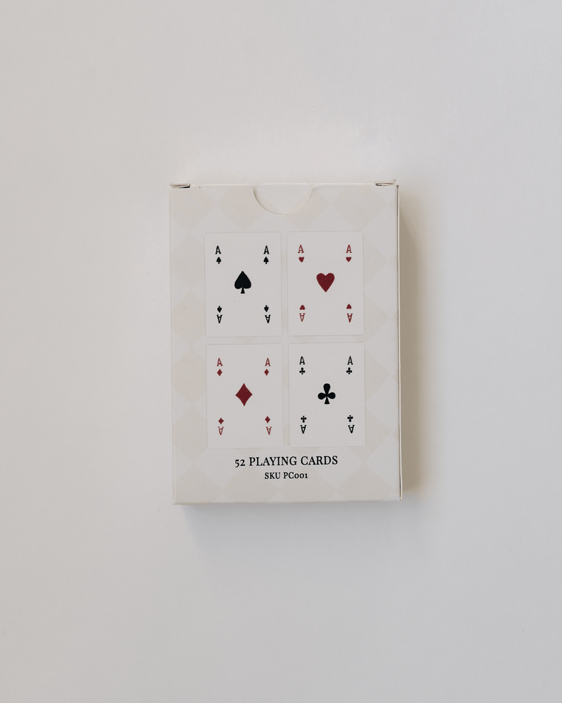 Classic Deck of Playing Cards - IDYLL MANOR