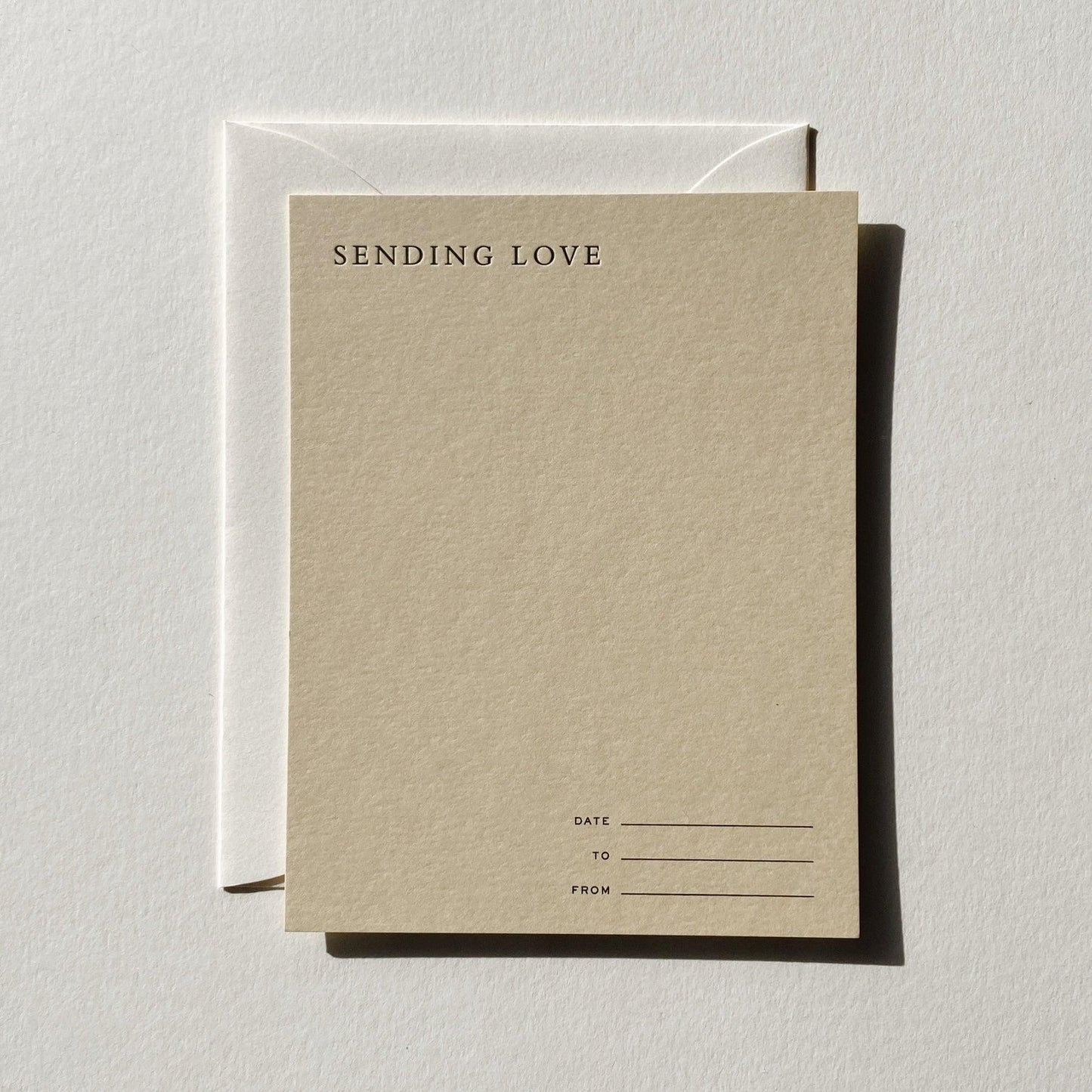 Sending Love Notecard No. 12