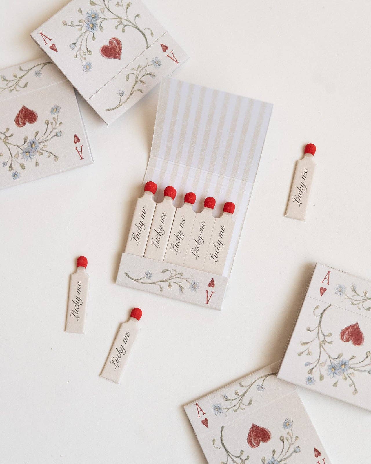 Ace of Hearts Matchbook - IDYLL MANOR
