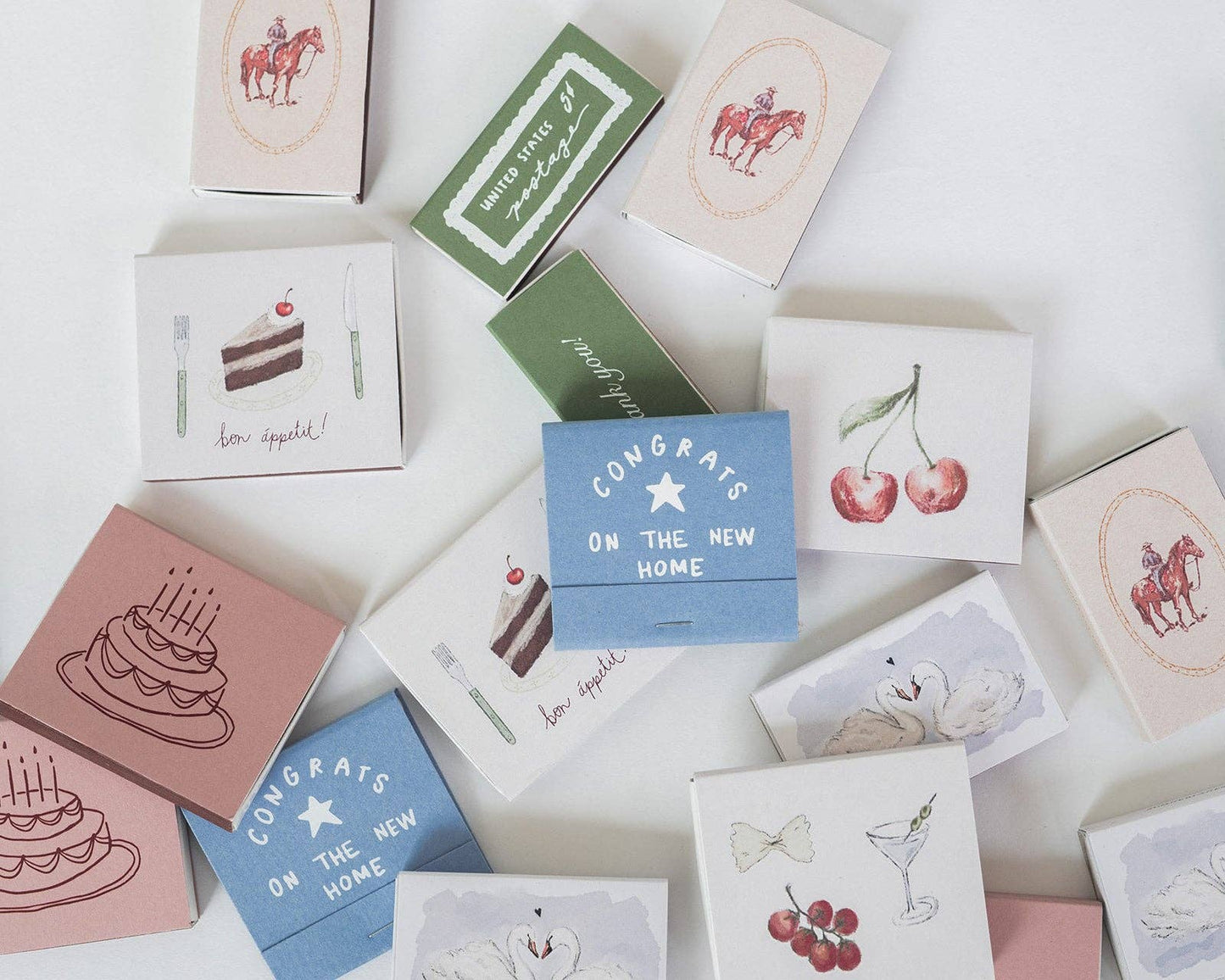 Dinner Party Matchbox - IDYLL MANOR