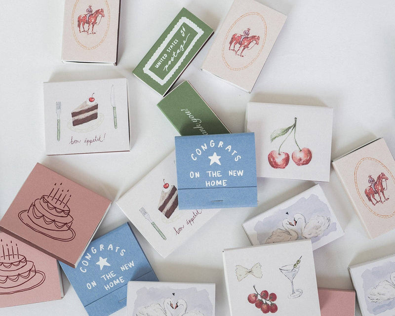 Dinner Party Matchbox - IDYLL MANOR