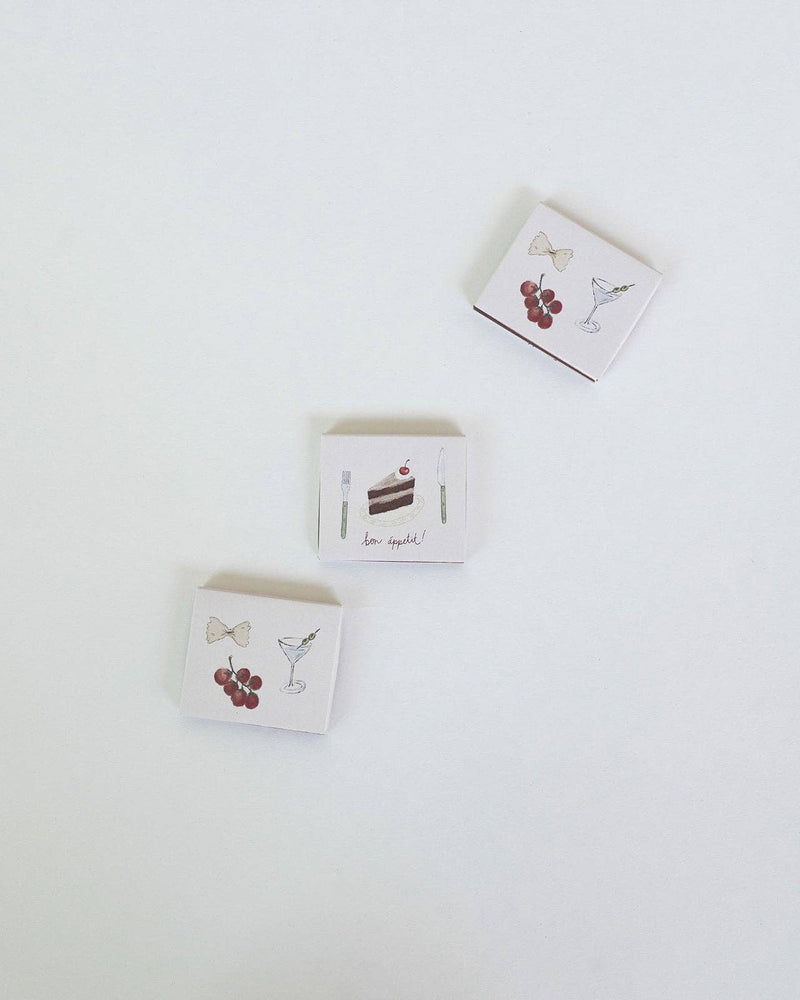Dinner Party Matchbox - IDYLL MANOR