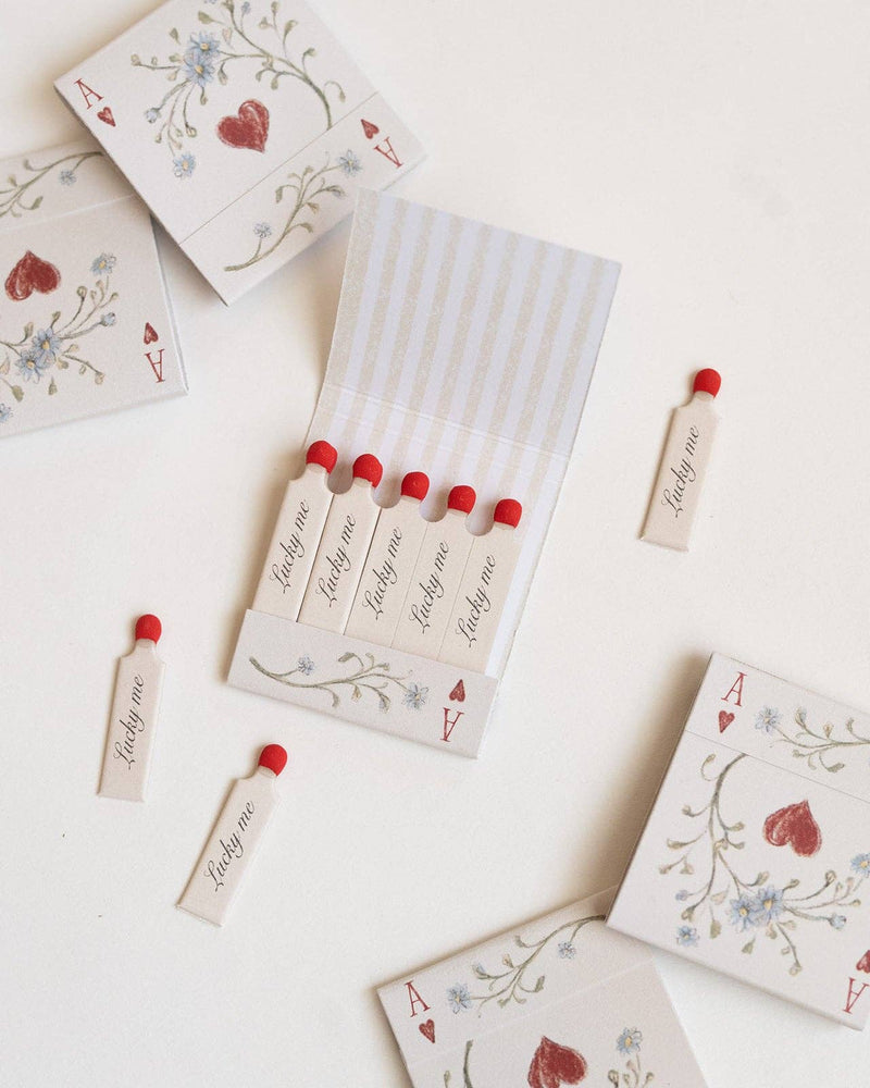 Ace of Hearts Matchbook - IDYLL MANOR