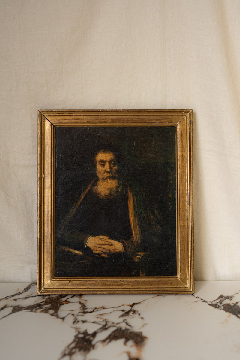 Rembrandt | Portrait of an Old Man (also known as Old Rabbi) - IDYLL MANOR