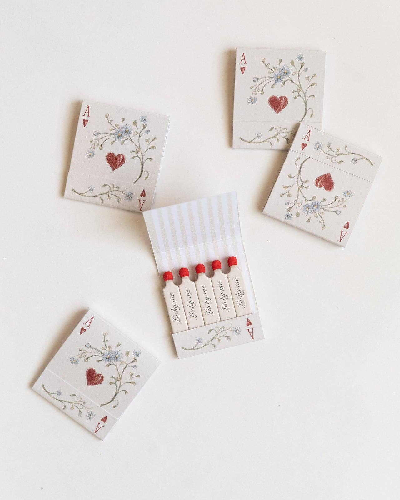 Ace of Hearts Matchbook - IDYLL MANOR