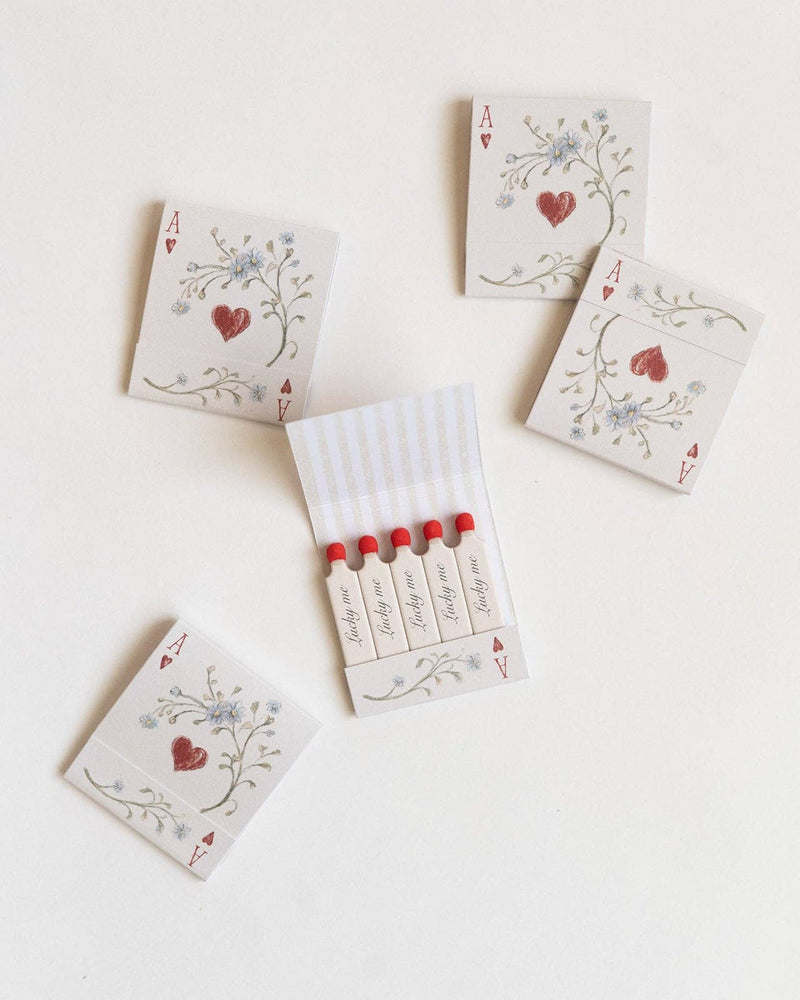 Ace of Hearts Matchbook - IDYLL MANOR