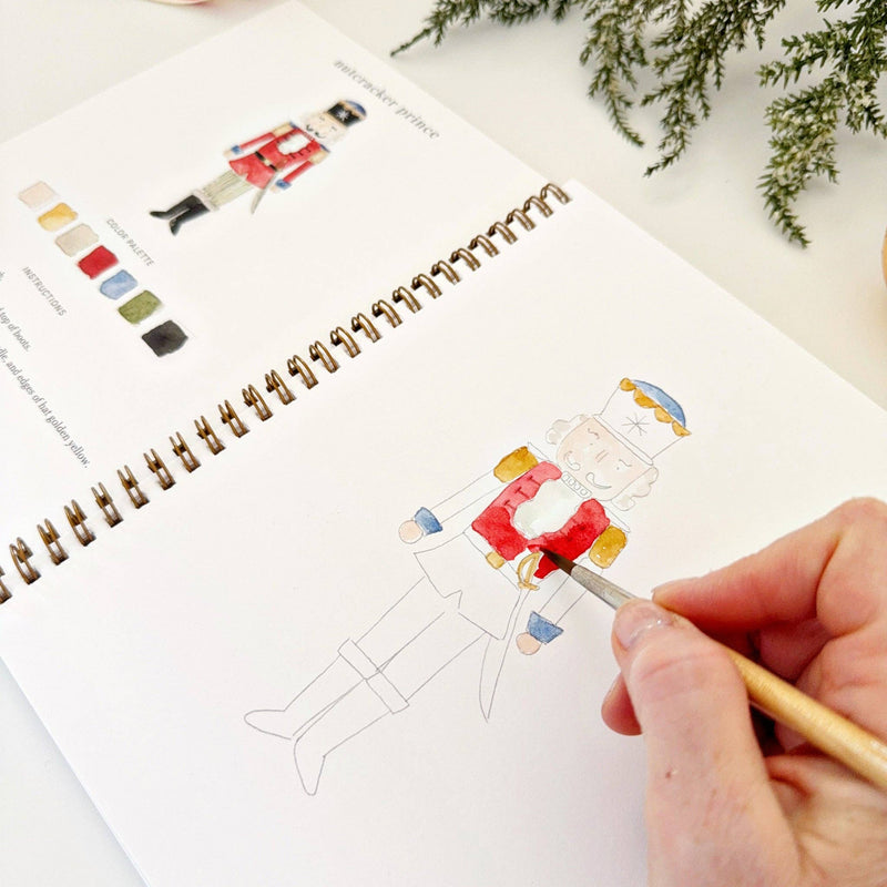 Nutcracker Watercolor Workbook - IDYLL MANOR