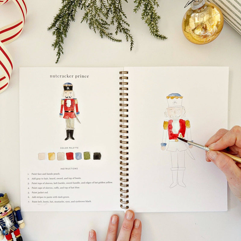 Nutcracker Watercolor Workbook - IDYLL MANOR