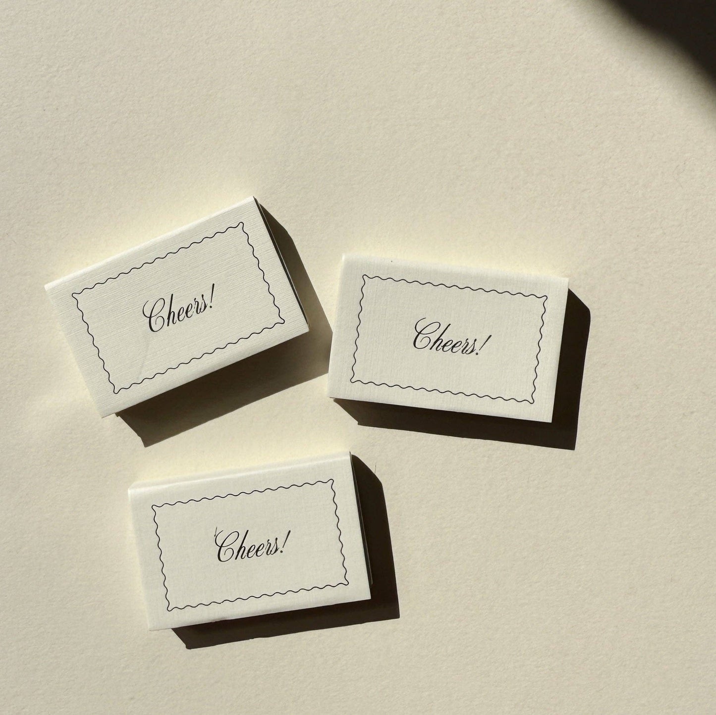 Matchbox No. 4 Cheers! | Scarlet - IDYLL MANOR