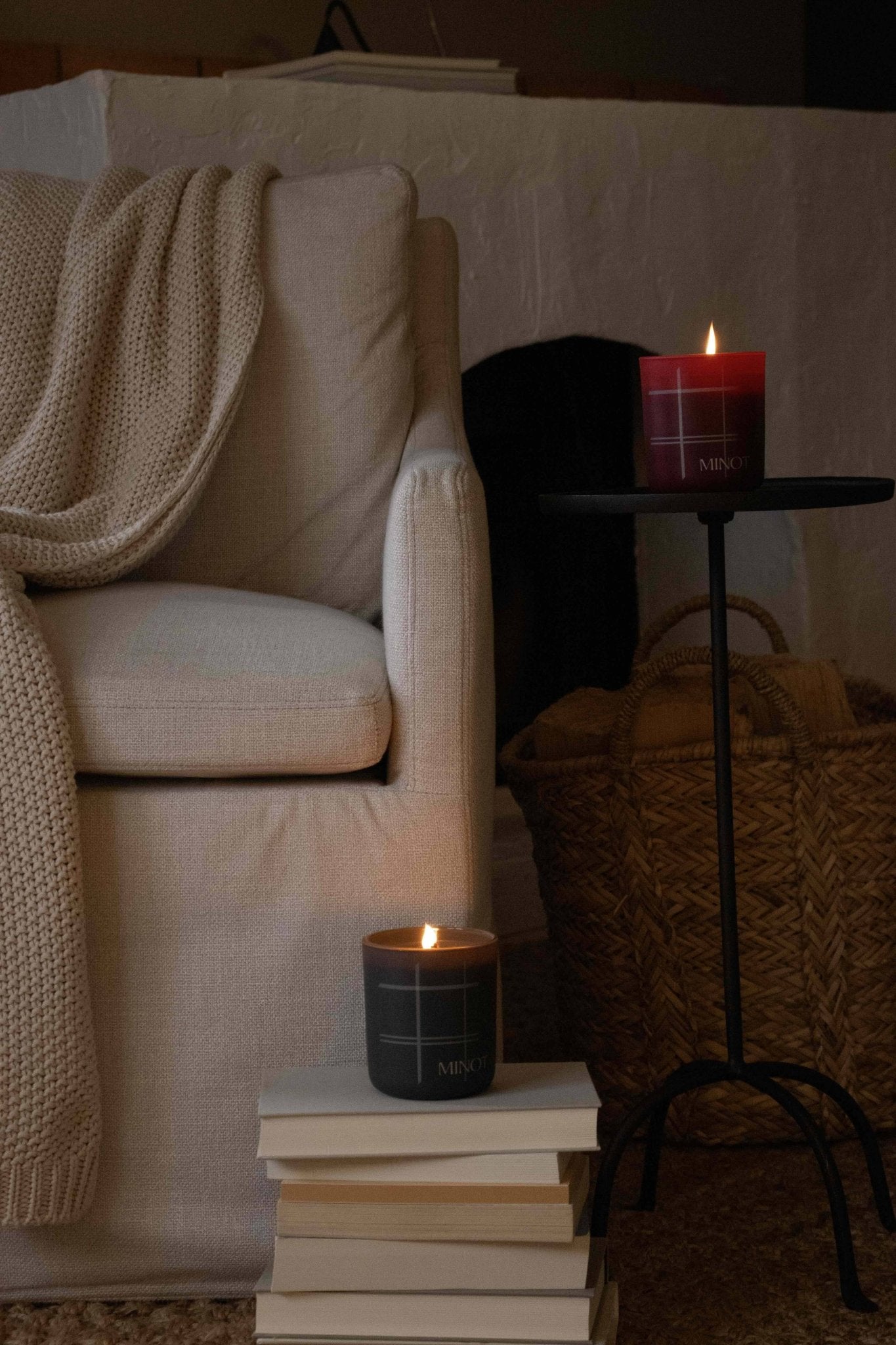 Glow Soy Winter Candle | Luxury Non - toxic - IDYLL MANOR