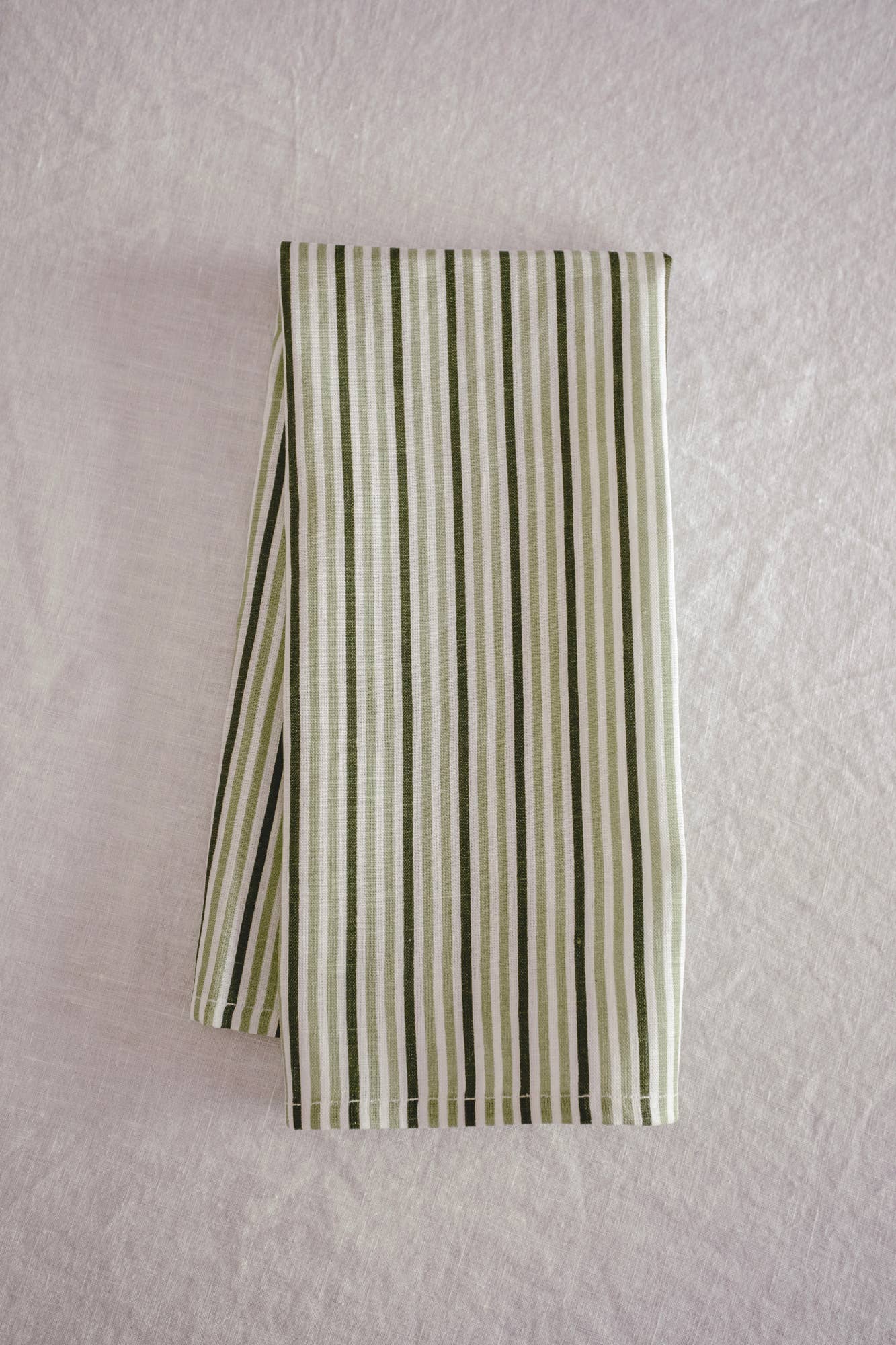 Tea Towel | Stripe Green