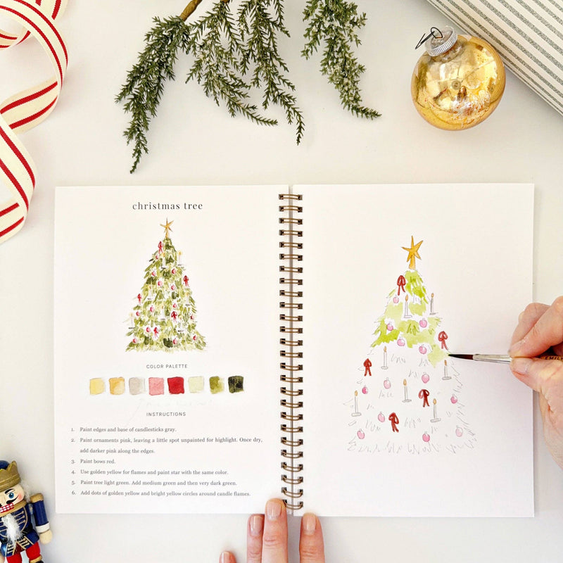 Nutcracker Watercolor Workbook - IDYLL MANOR