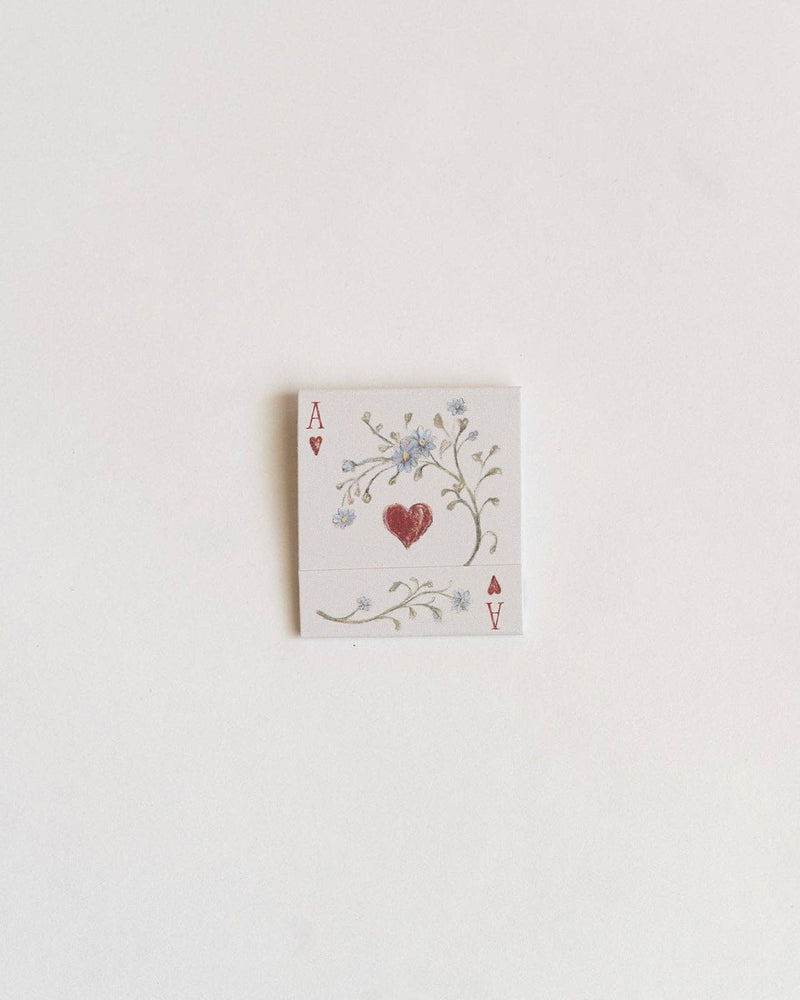 Ace of Hearts Matchbook - IDYLL MANOR