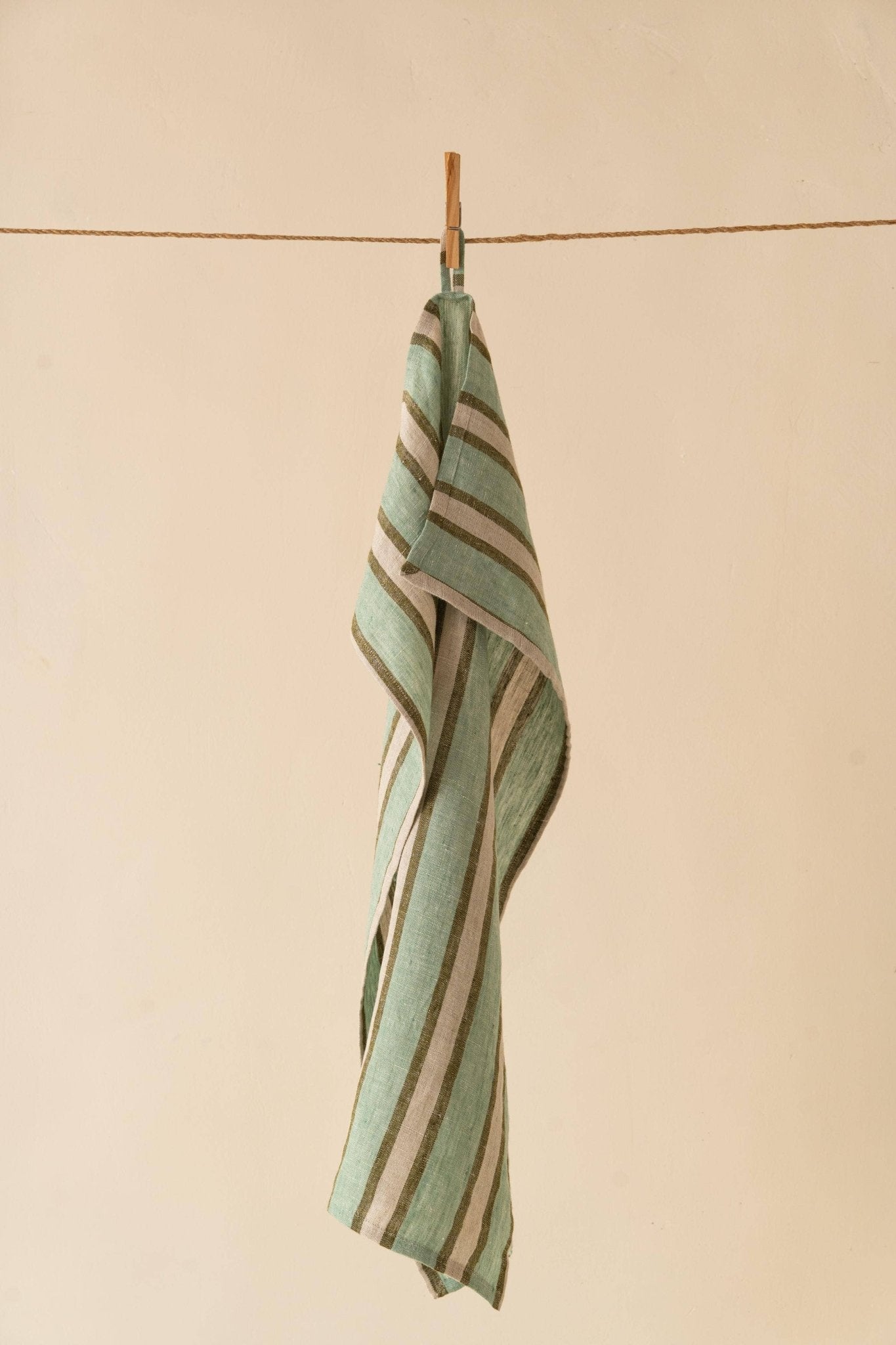 Linen Sylph Kitchen Towel | Brown - IDYLL MANOR