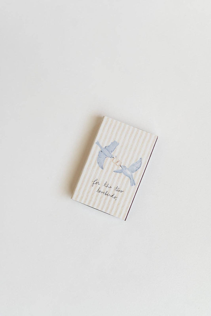 Wedding Lovebirds Matchbox - IDYLL MANOR