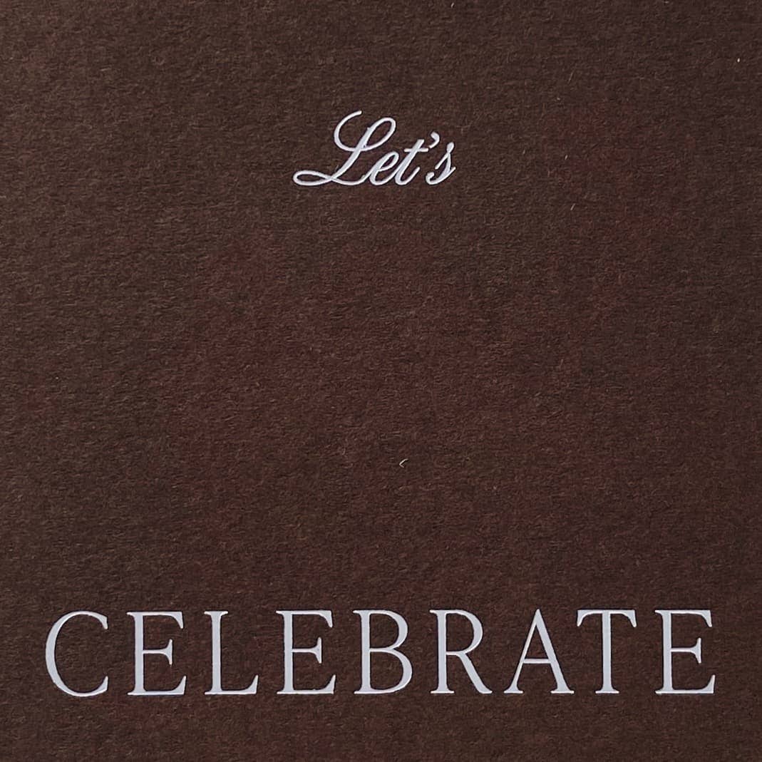 Let's Celebrate No. 28 - IDYLL MANOR