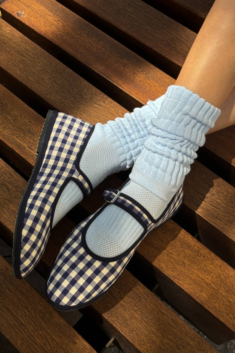 Ballet Socks | Baby Blue - IDYLL MANOR