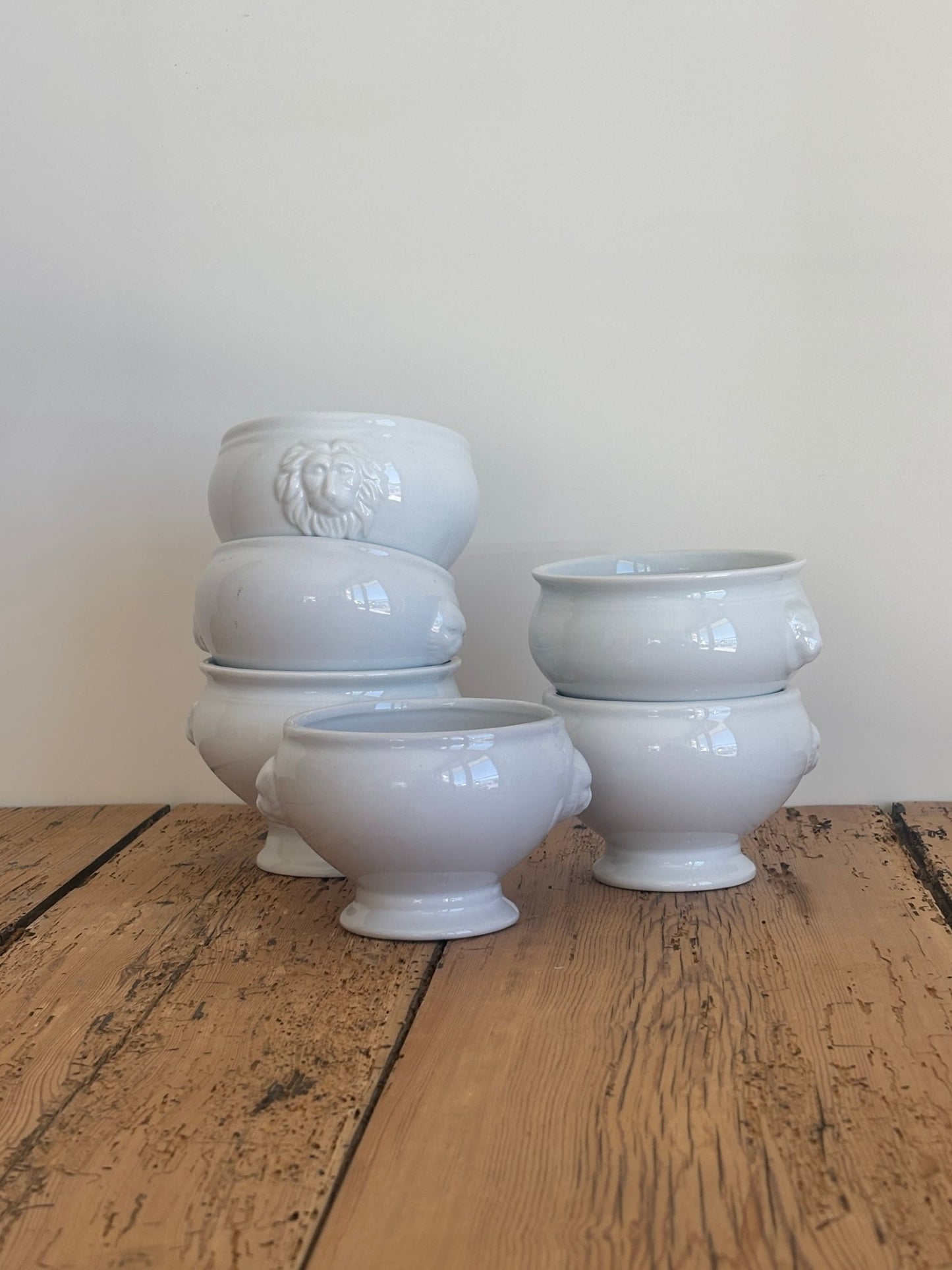 French Lions Head Soup Bowl - IDYLL MANOR