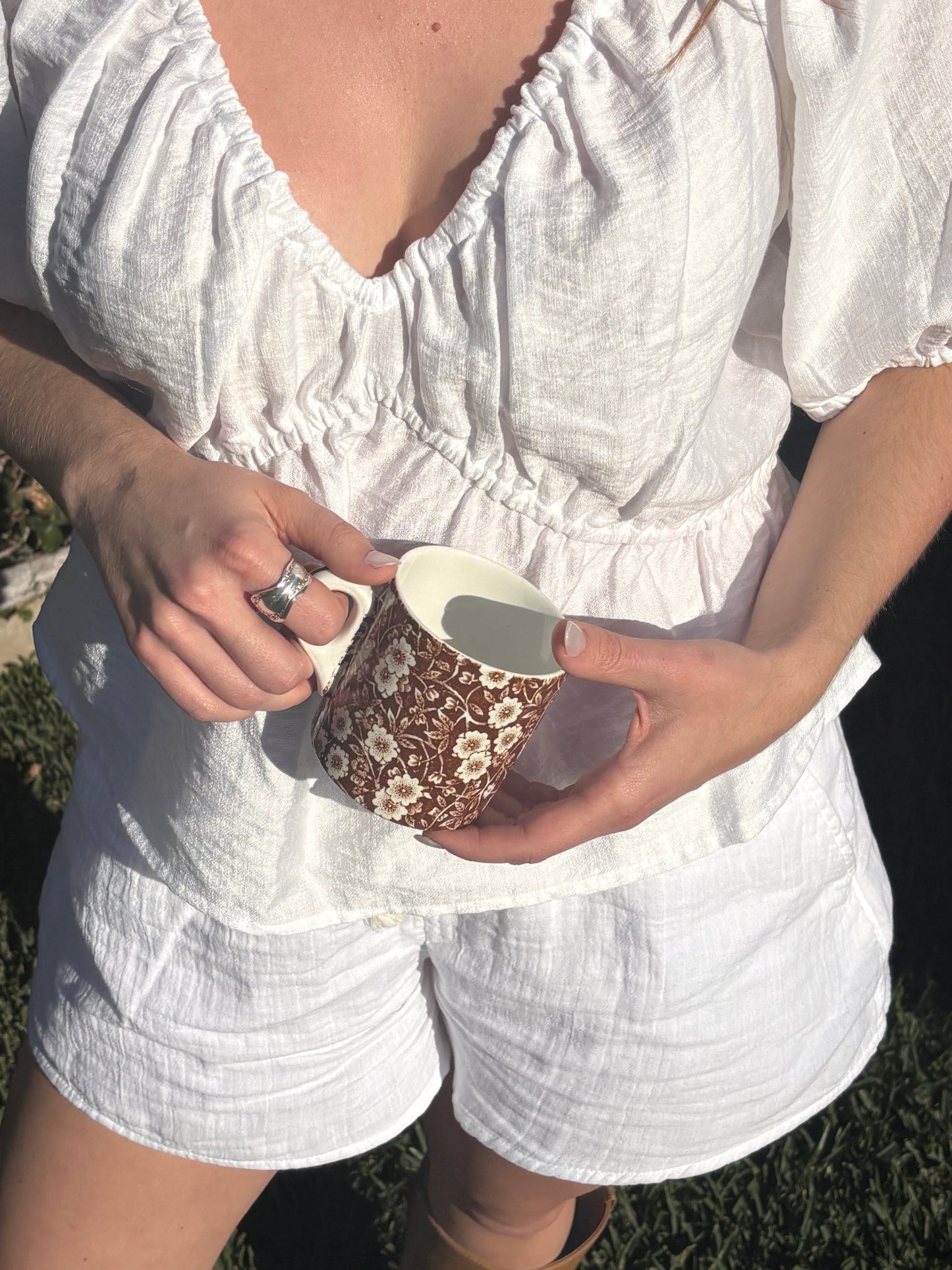 Calico Mug | Staffordshire England - IDYLL MANOR