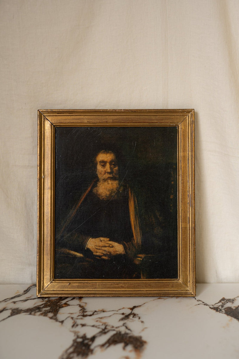 Rembrandt | Portrait of an Old Man (also known as Old Rabbi) - IDYLL MANOR