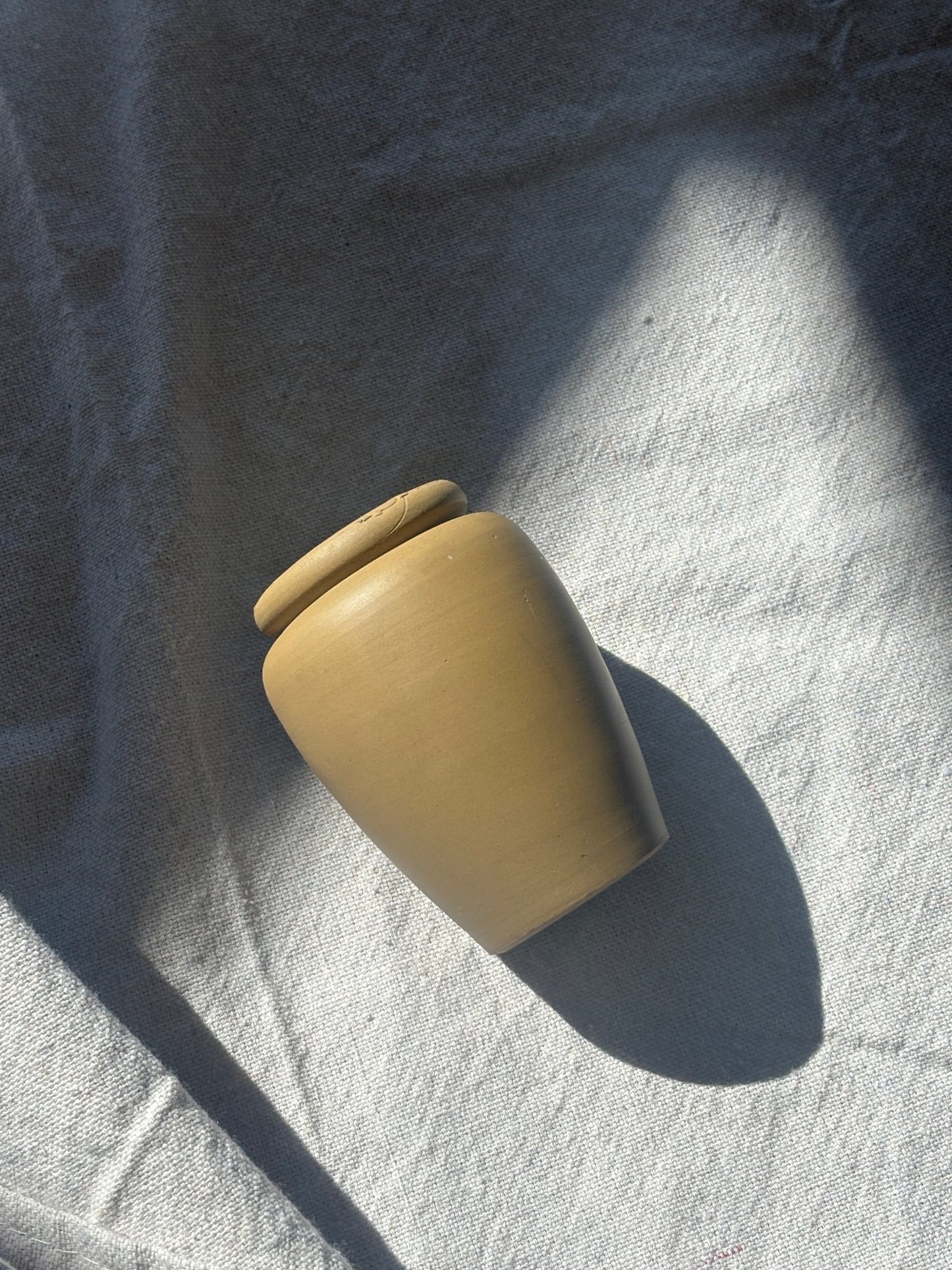 Handmade Stamped Bud Vase - IDYLL MANOR