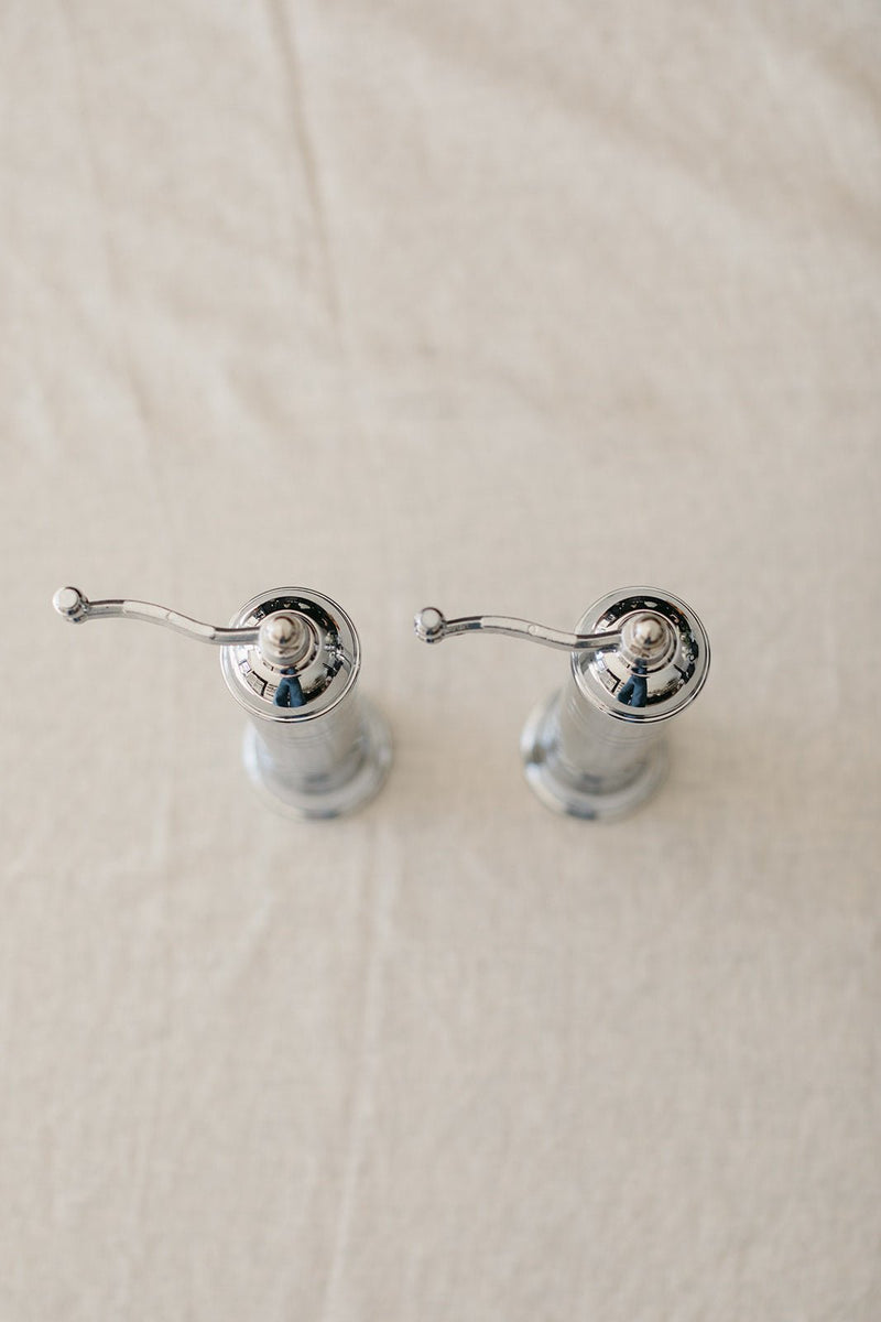 Chrome Salt + Pepper Grinders - IDYLL MANOR