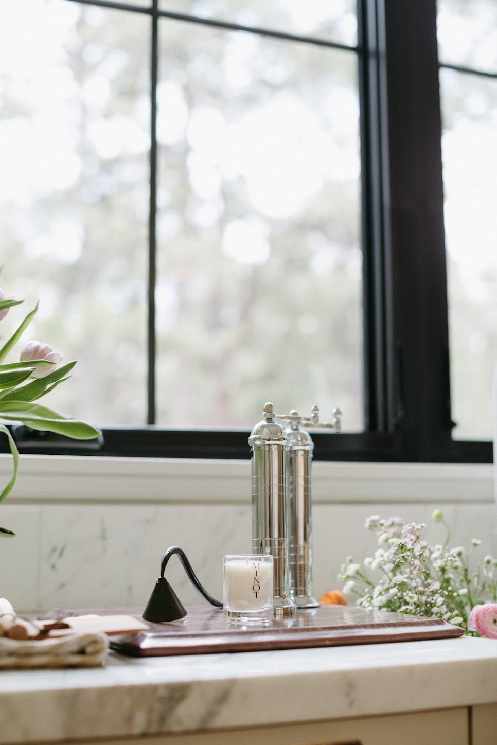 Chrome Salt + Pepper Grinders - IDYLL MANOR